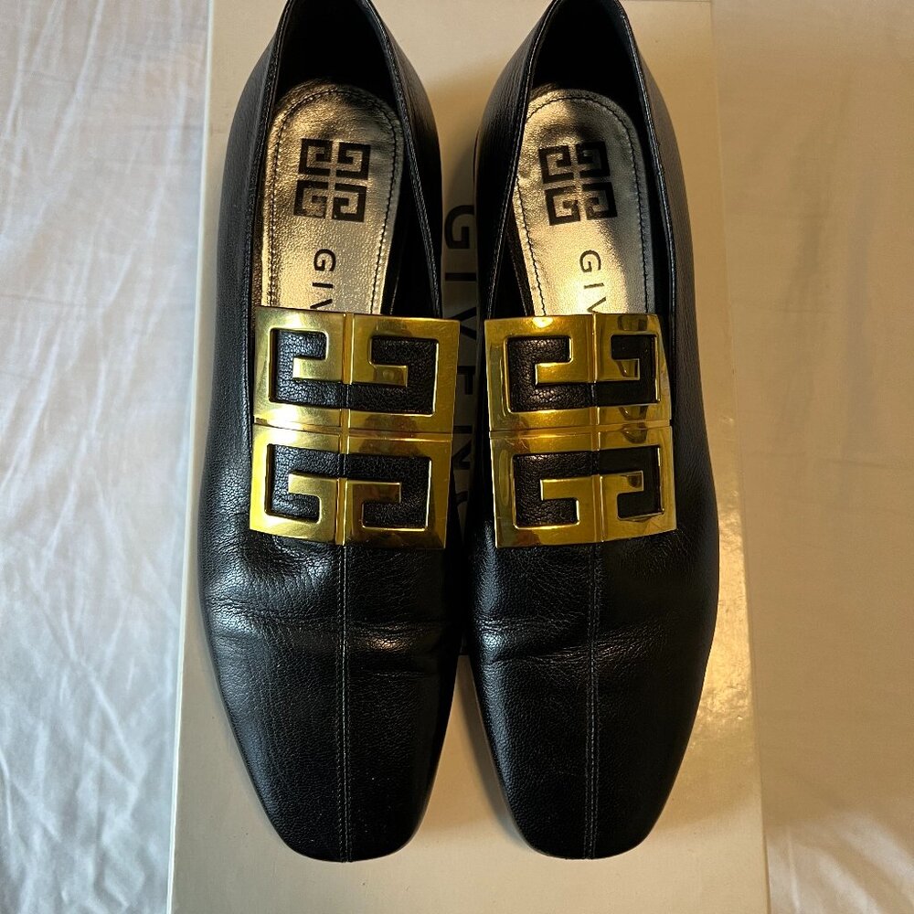 Givenchy Women's Shoes/Loafer 4G/Black/38/Leather
